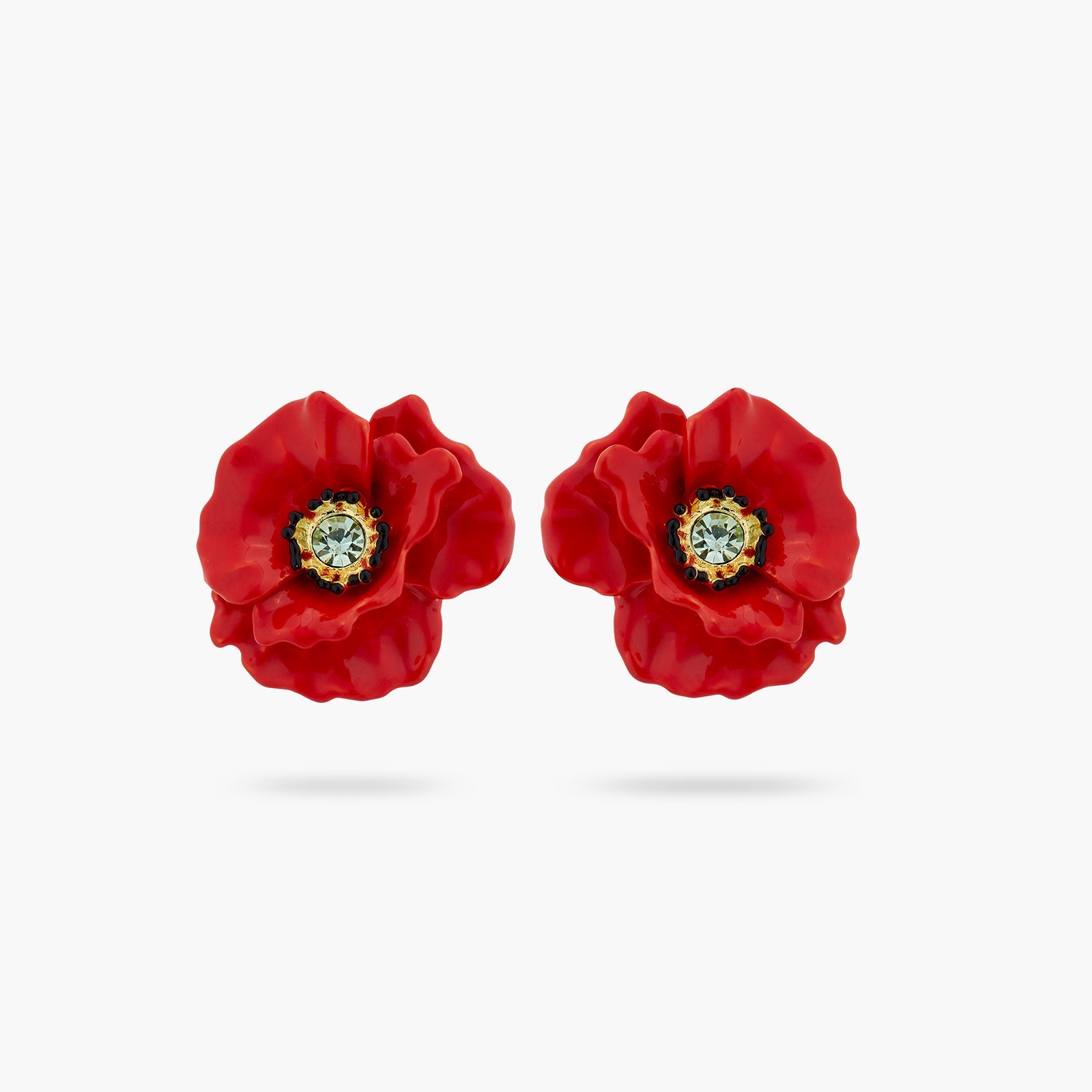 Poppy Sleeper Earrings | ATPO1051 - Les Nereides