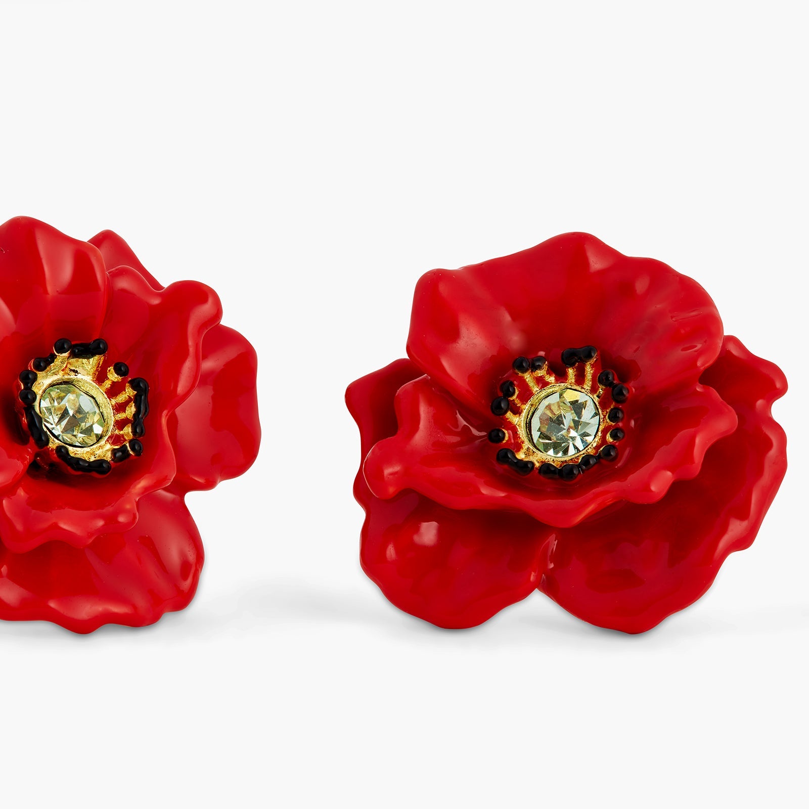 Poppy Sleeper Earrings | ATPO1051 - Les Nereides