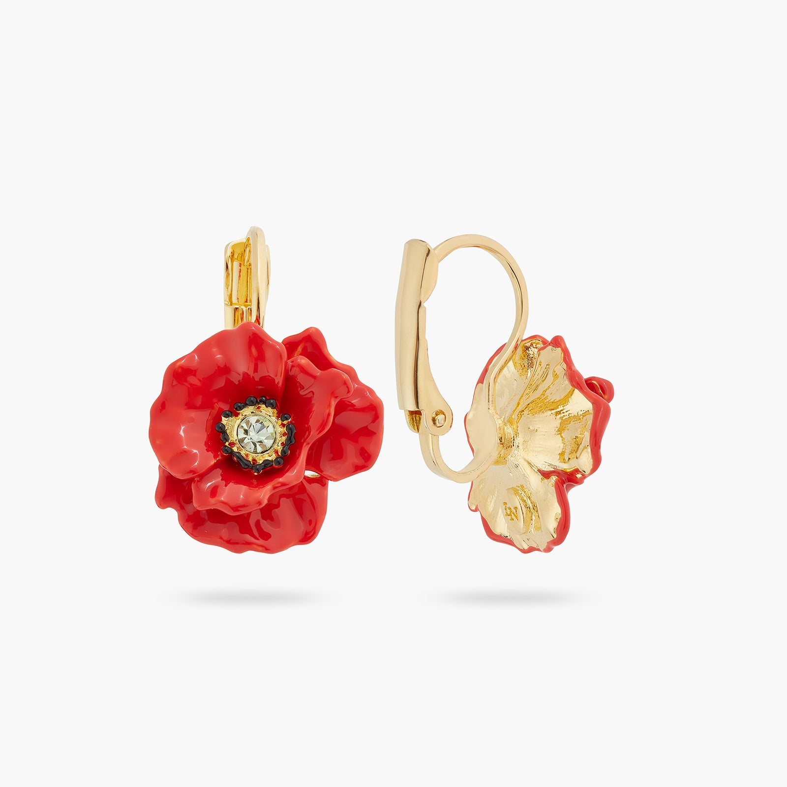 Poppy Sleeper Earrings | ATPO1051 - Les Nereides