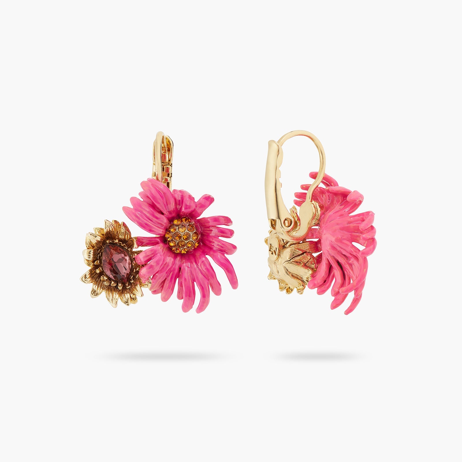 Purple Coneflower Earrings | ATFI1011 - Les Nereides