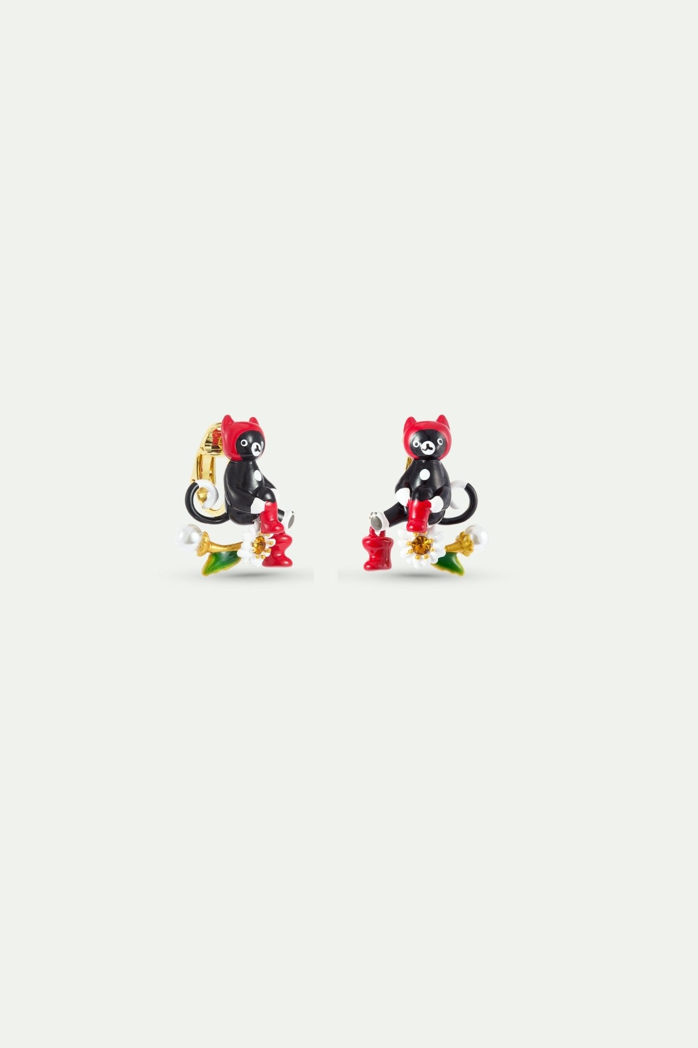 Puss In Boots Earrings | AXCN1031 - Les Nereides