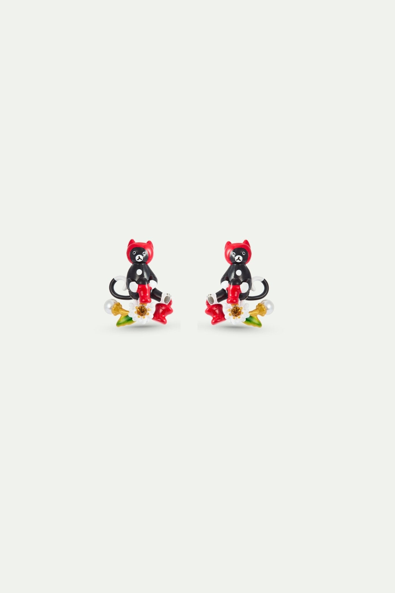 Puss In Boots Earrings | AXCN1031 - Les Nereides