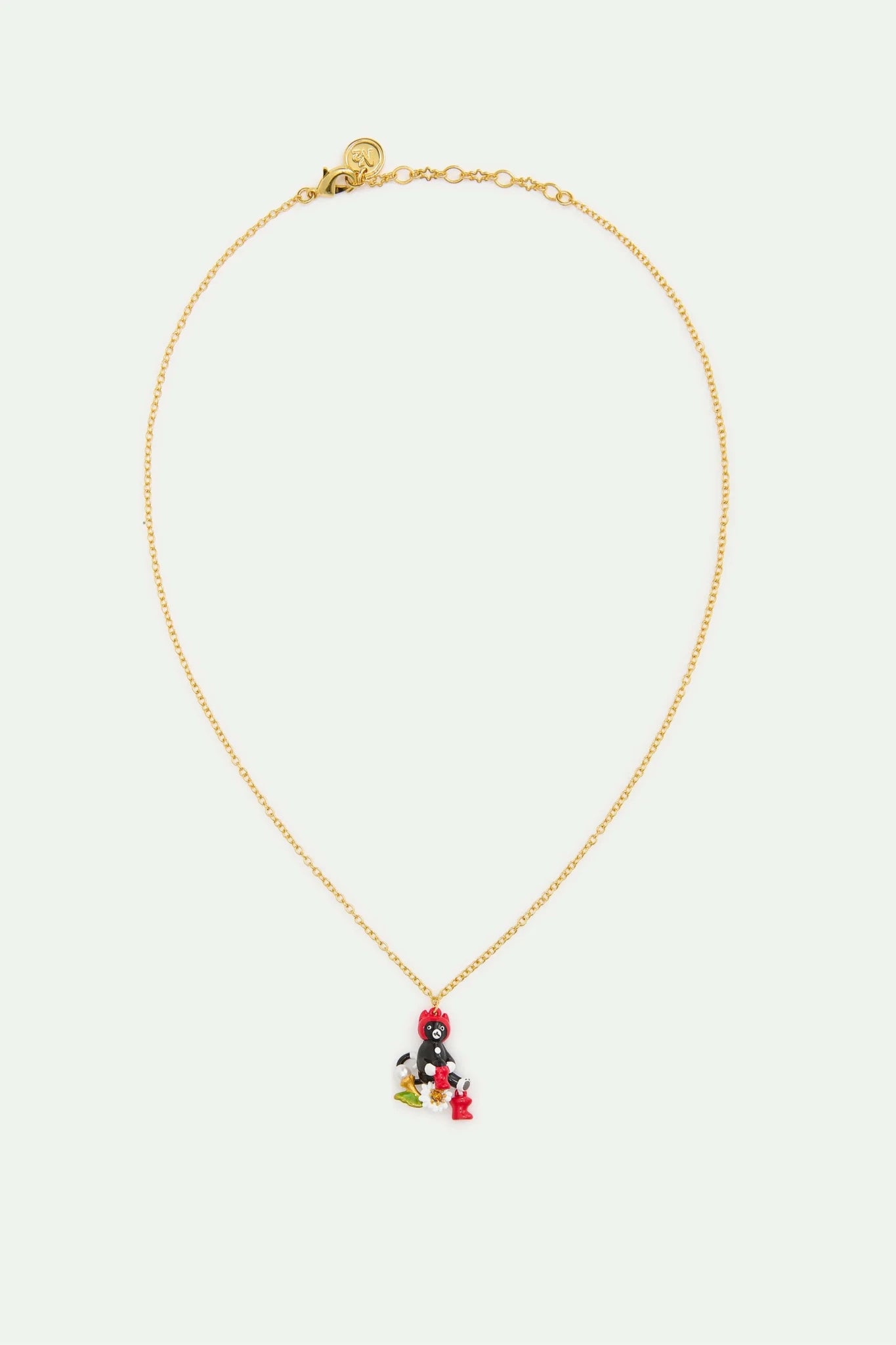 Puss In Boots Pendant Necklace | AXCN3021 - Les Nereides