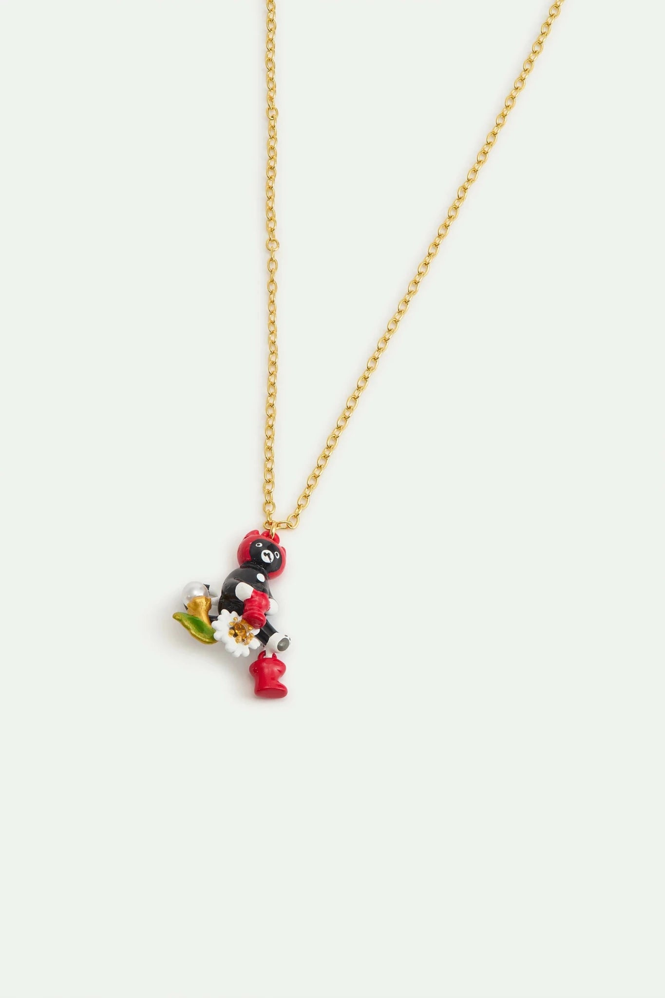 Puss In Boots Pendant Necklace | AXCN3021 - Les Nereides