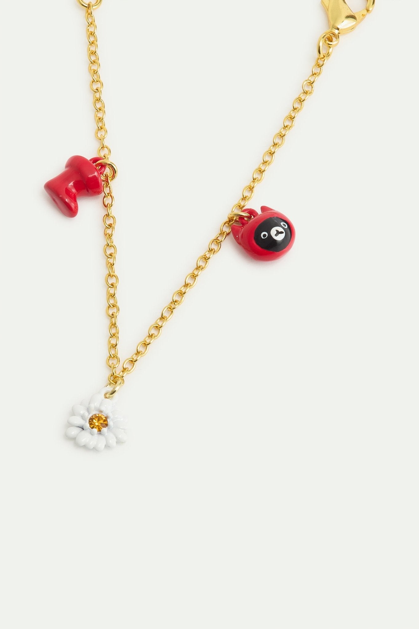 Puss In Boots Thin Charm Bracelet | AXCN2011 - Les Nereides