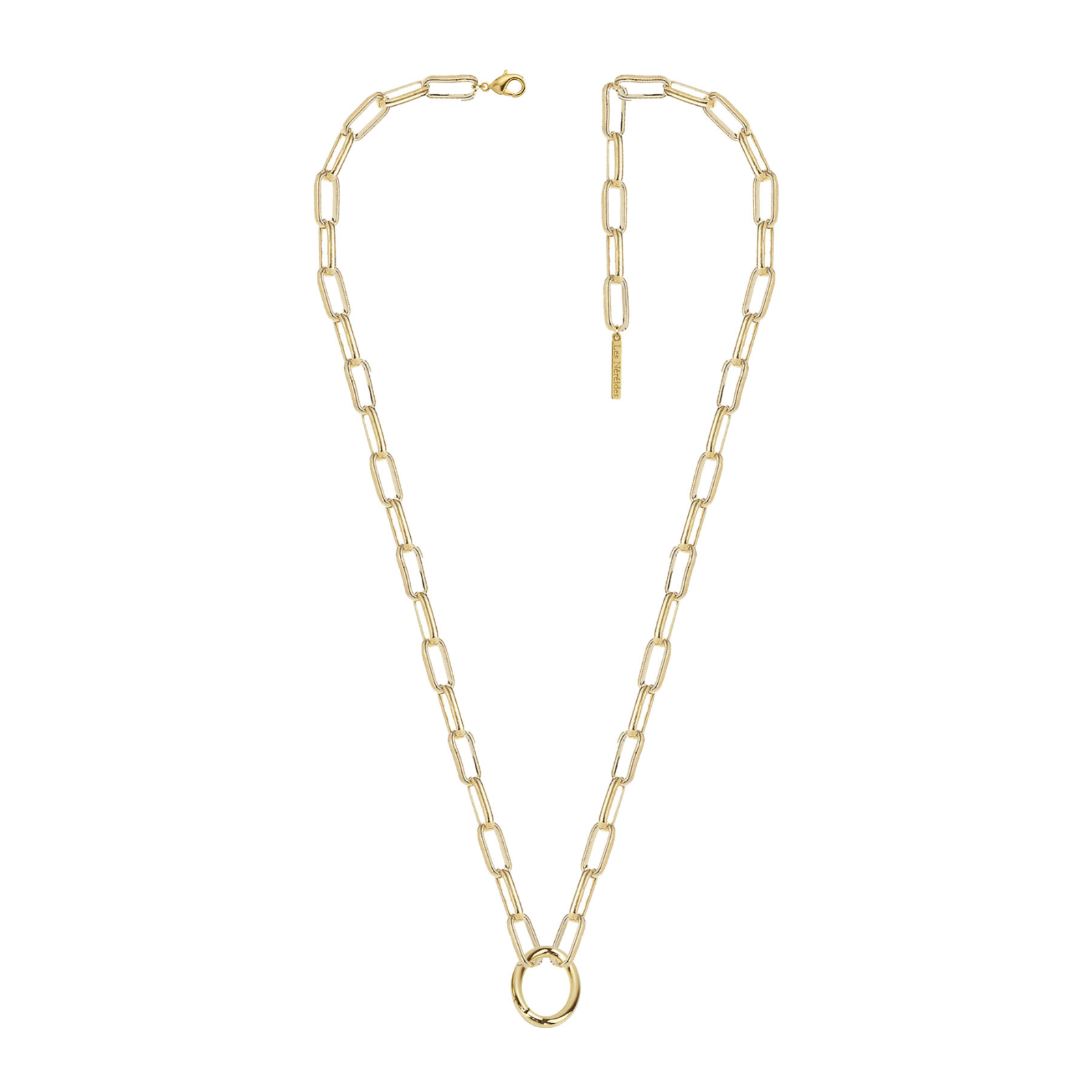 Rectangle Link Necklace Chain | AUPE3031 - Les Nereides