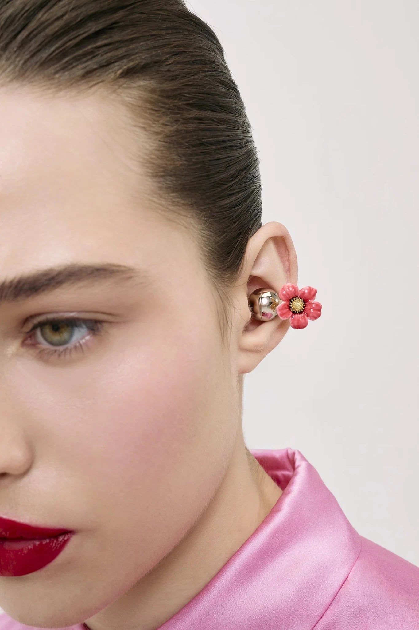 Red Anemone Jewellery for HUAWEI FreeClip 2 | AYHU9061 - Les Nereides Paris
