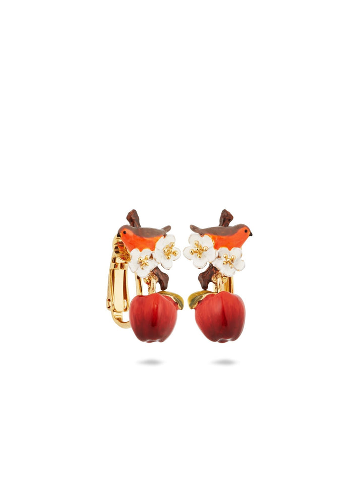 Robin And Apple Earrings | AUDC1021 - Les Nereides
