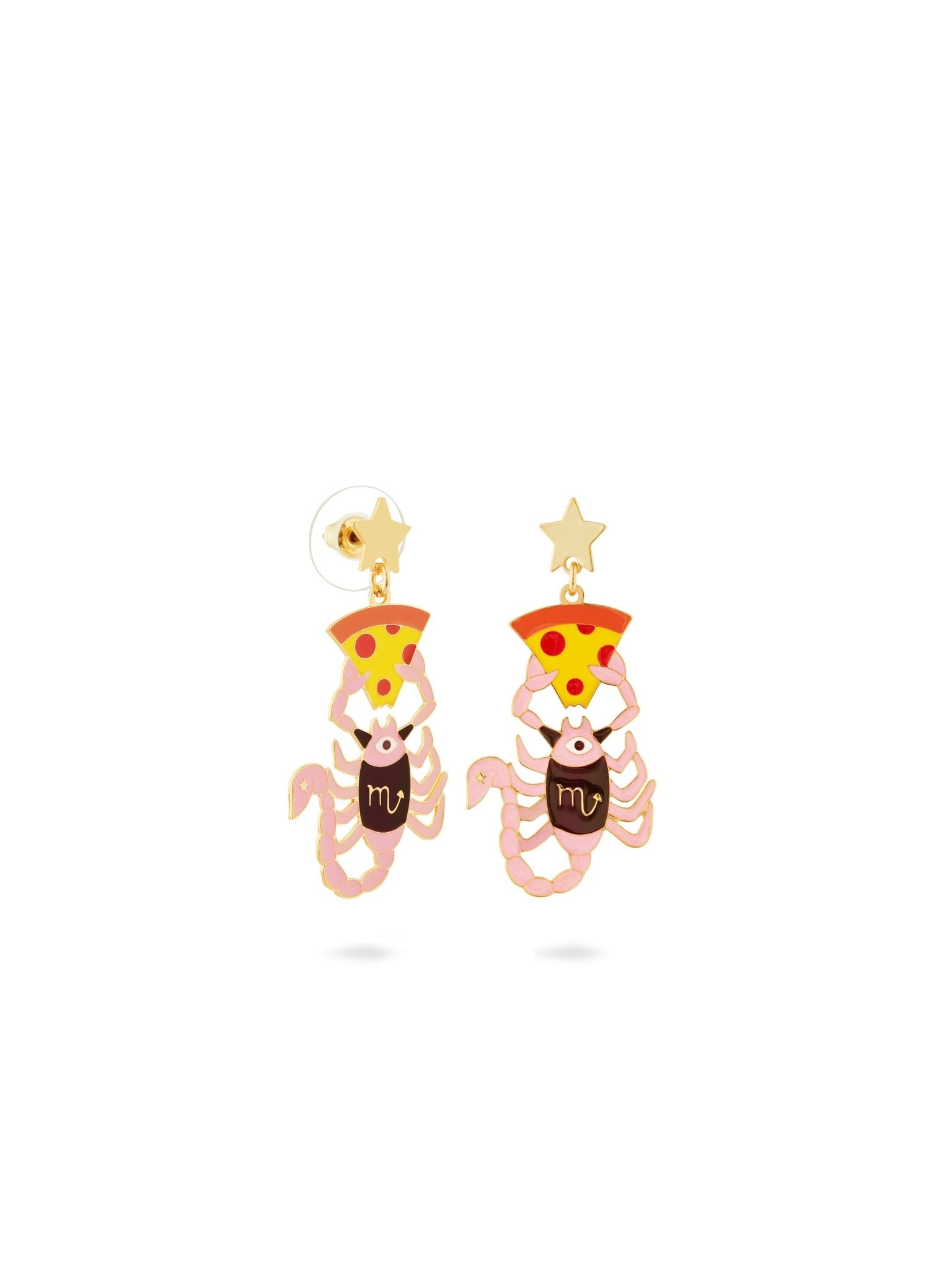Scorpio Astrological Sign Earrings | AUSA1081 - Les Nereides