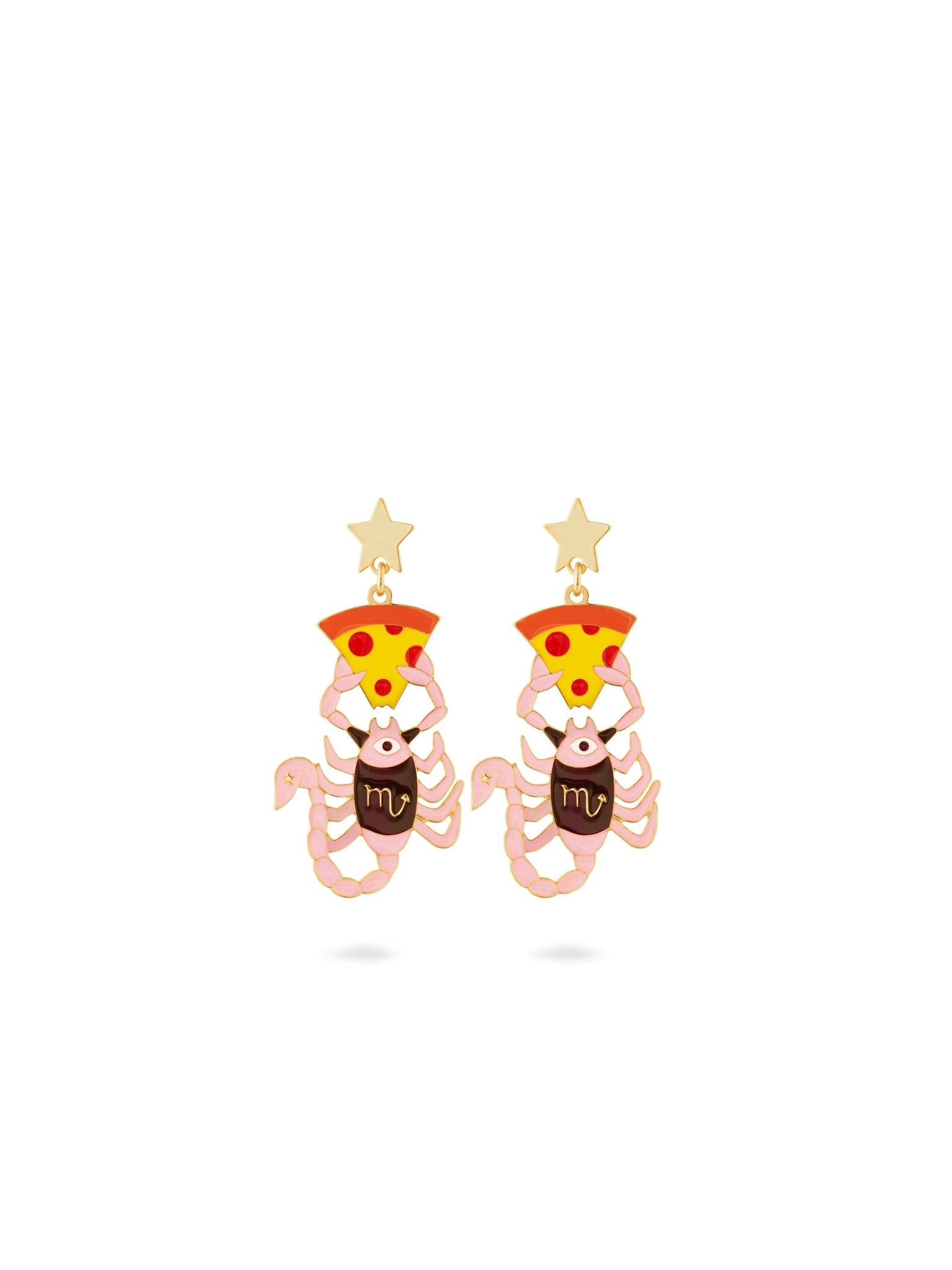 Scorpio Astrological Sign Earrings | AUSA1081 - Les Nereides