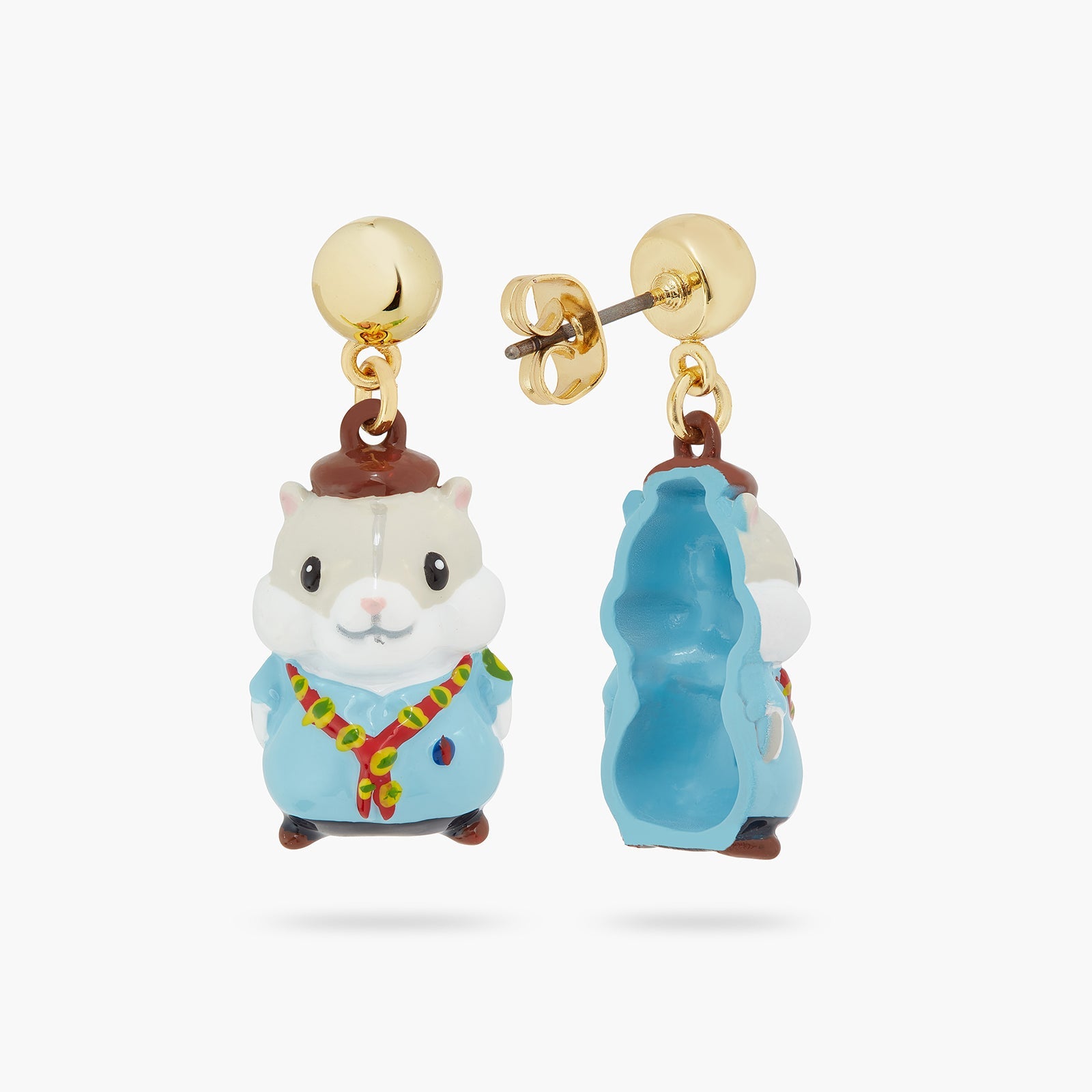 Scout Hamster Earrings | ATGJ1011 - Les Nereides