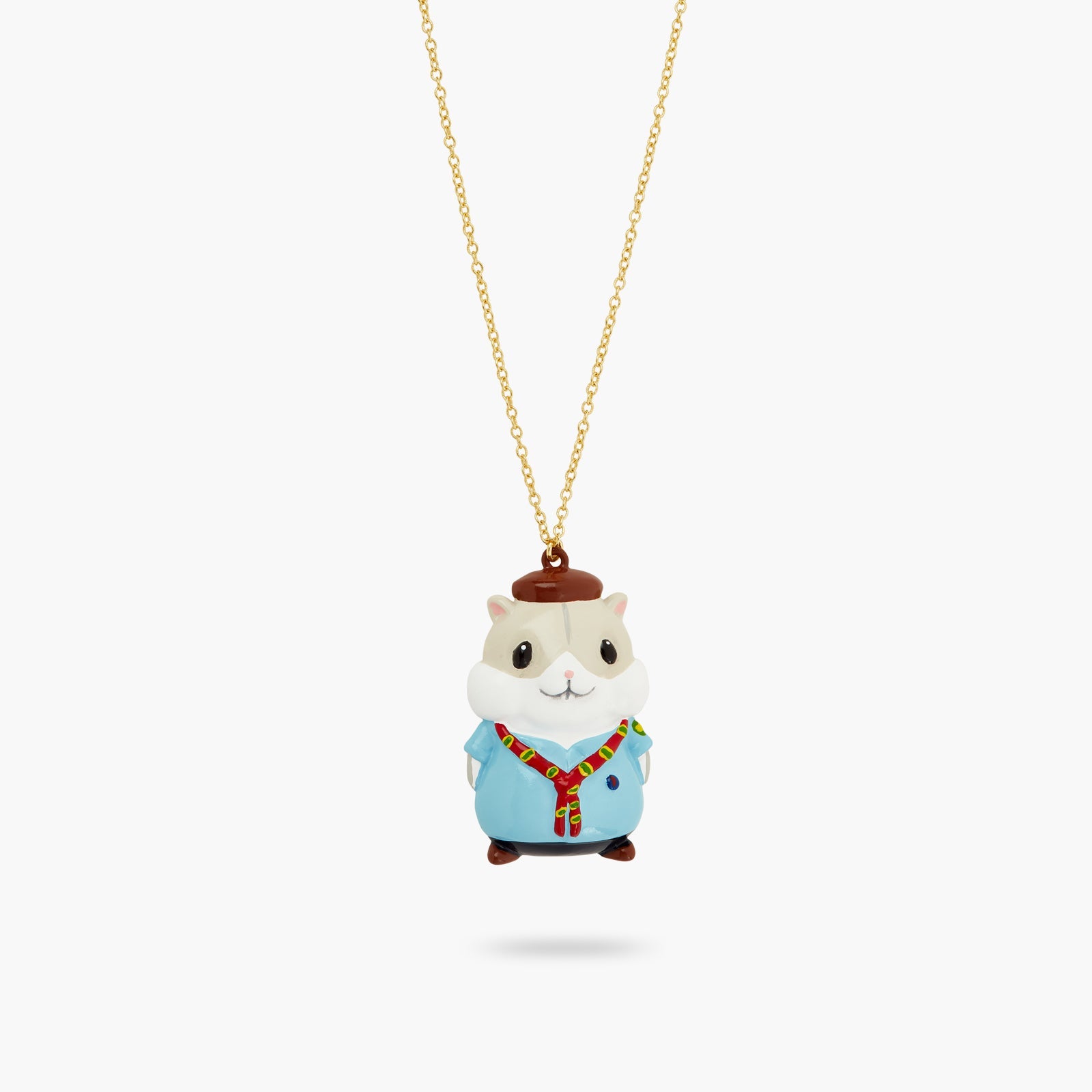 Scout Hamster Pendant Necklace | ATGJ3011 - Les Nereides