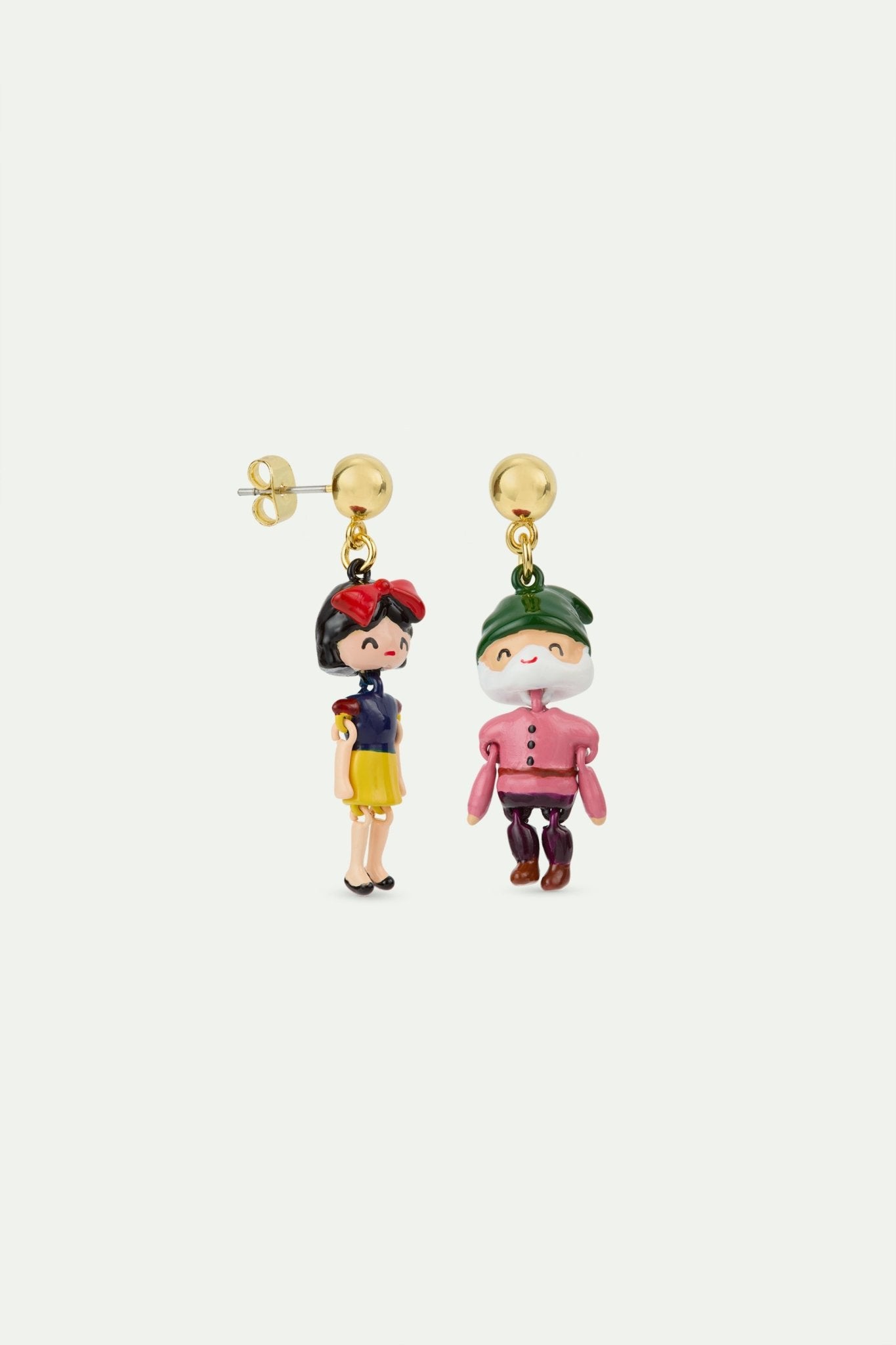 Snow White and dwarf earrings | AVPO1021 - Les Nereides