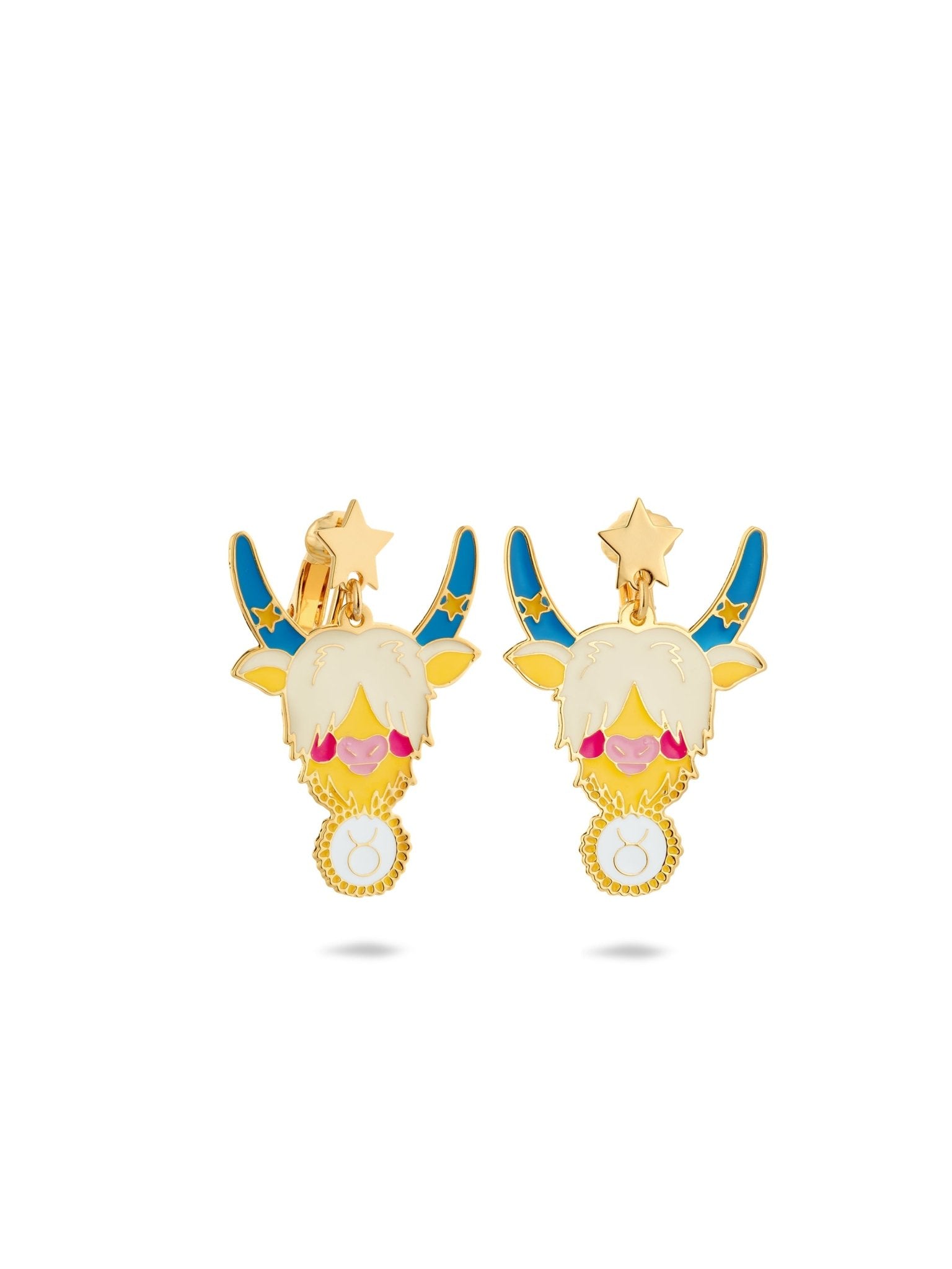 Taurus Astrological Sign Earrings | AUSA1021 - Les Nereides