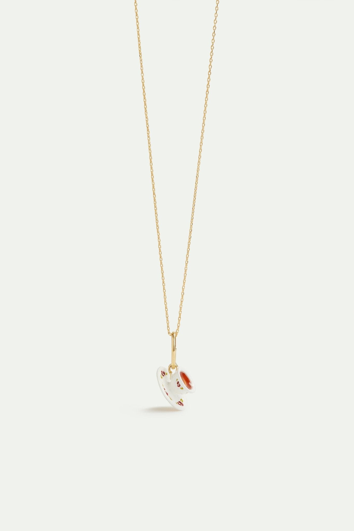Tea Cup Pendant, Calm And Refinement | AVPE4191 - Les Nereides