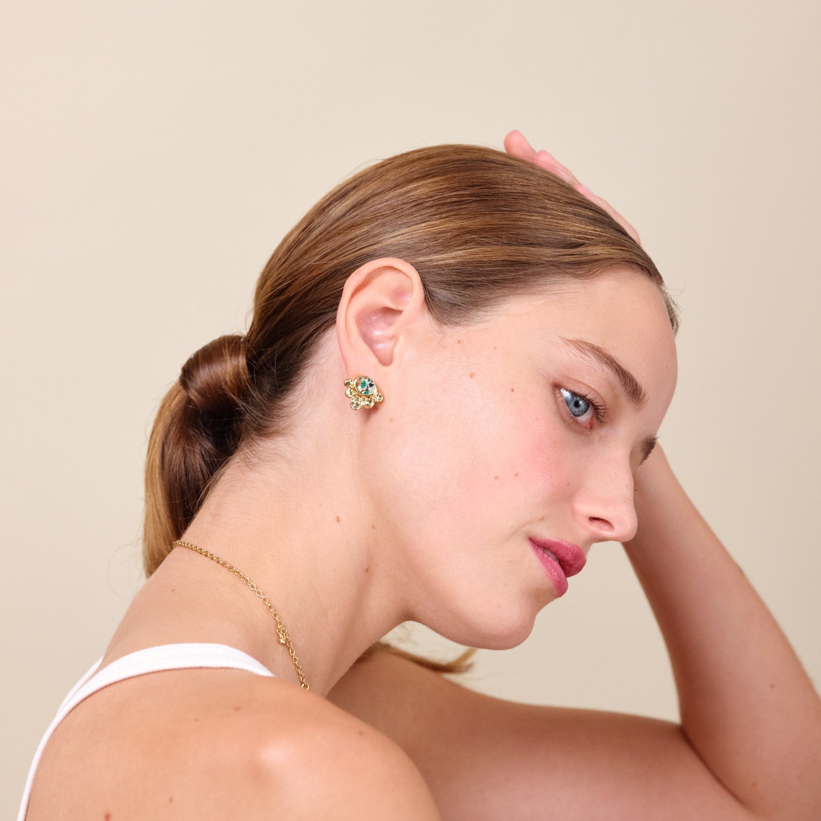 Terrazzo Earrings | ATVE1081 - Les Nereides