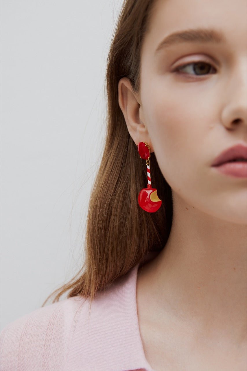 Toffee Apple Earrings | AWMC1081 - Les Nereides