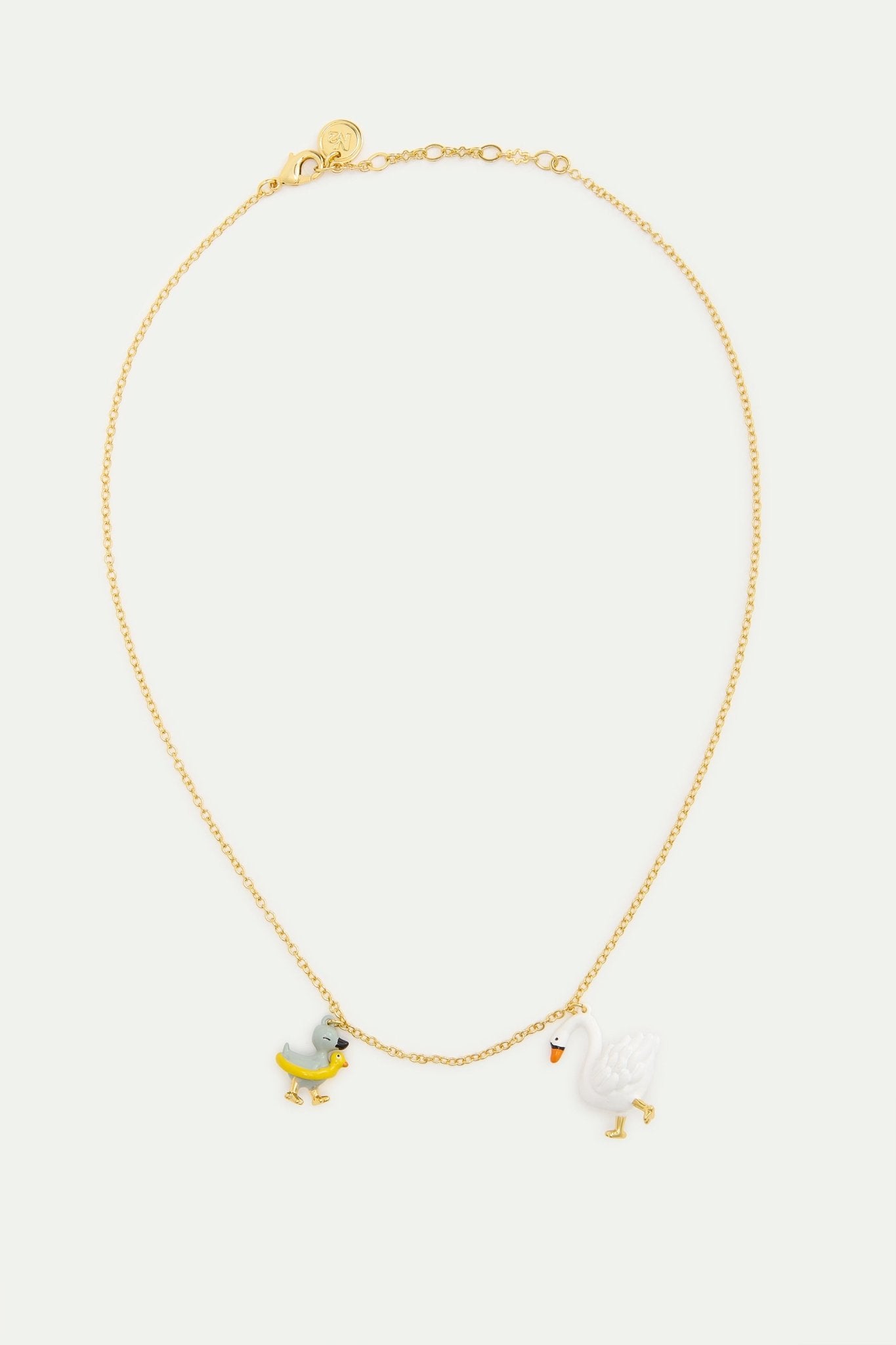 Ugly Duckling And Swan Necklace | AXFB3031 - Les Nereides