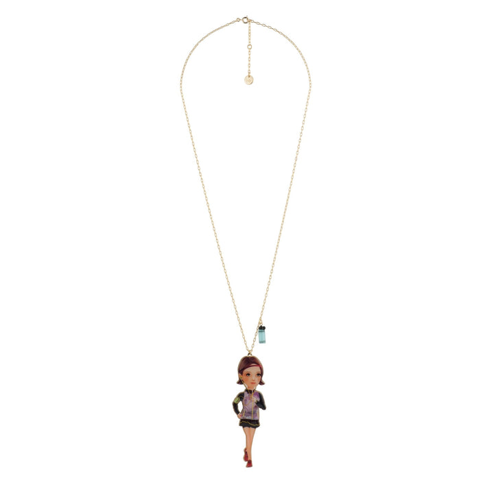 Urban Sports Jogger Girl Necklace | ACUS3031 - Les Nereides