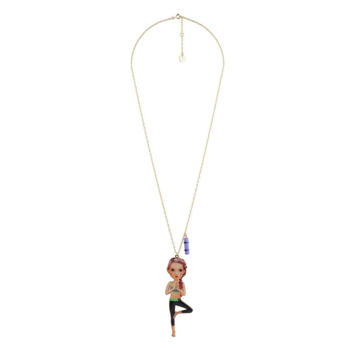 Urban Sports Yoga Girl Necklace | ACUS3021 - Les Nereides