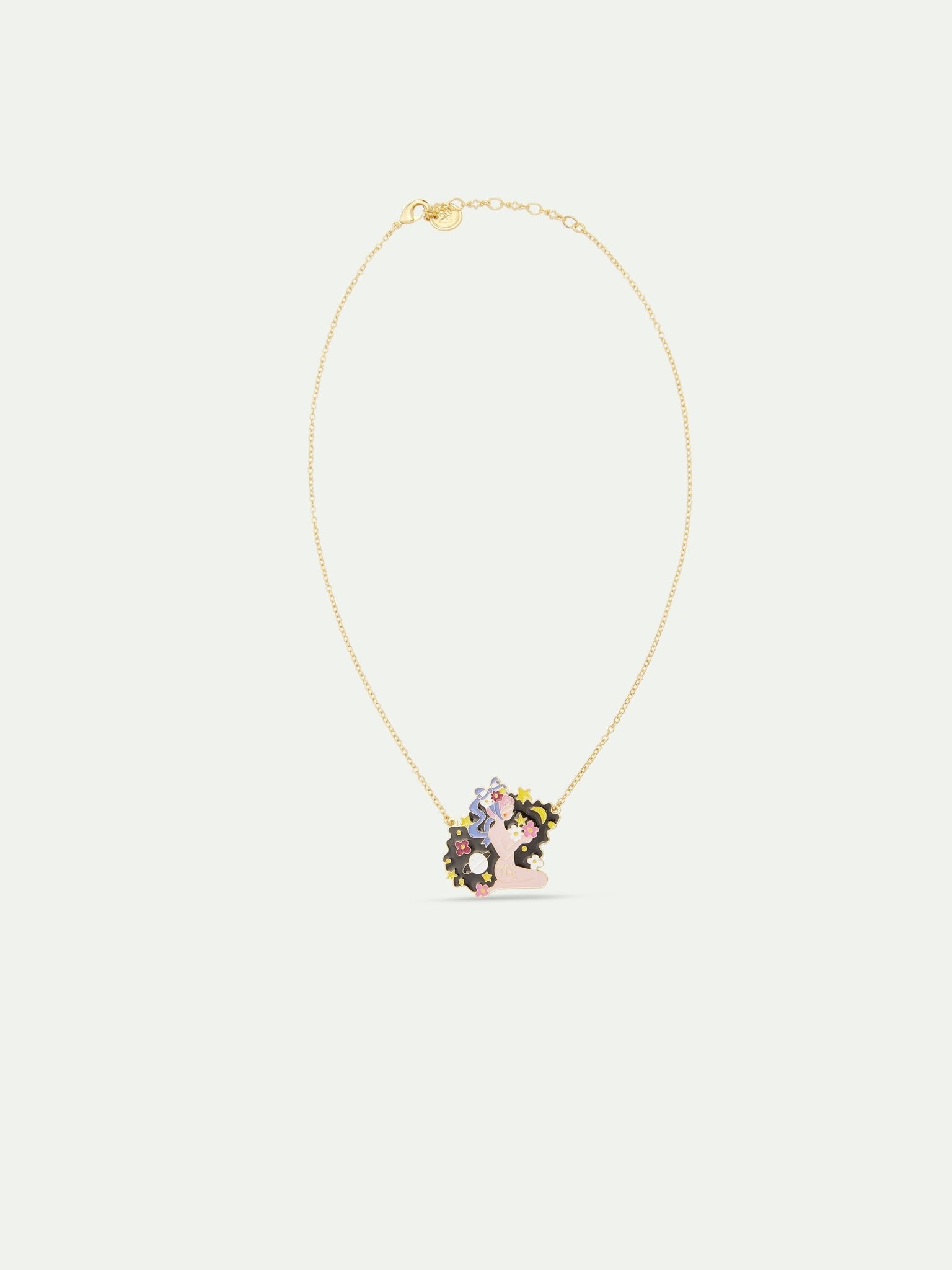 Virgo Astrological Sign Pendant Necklace | AUSA3061 - Les Nereides