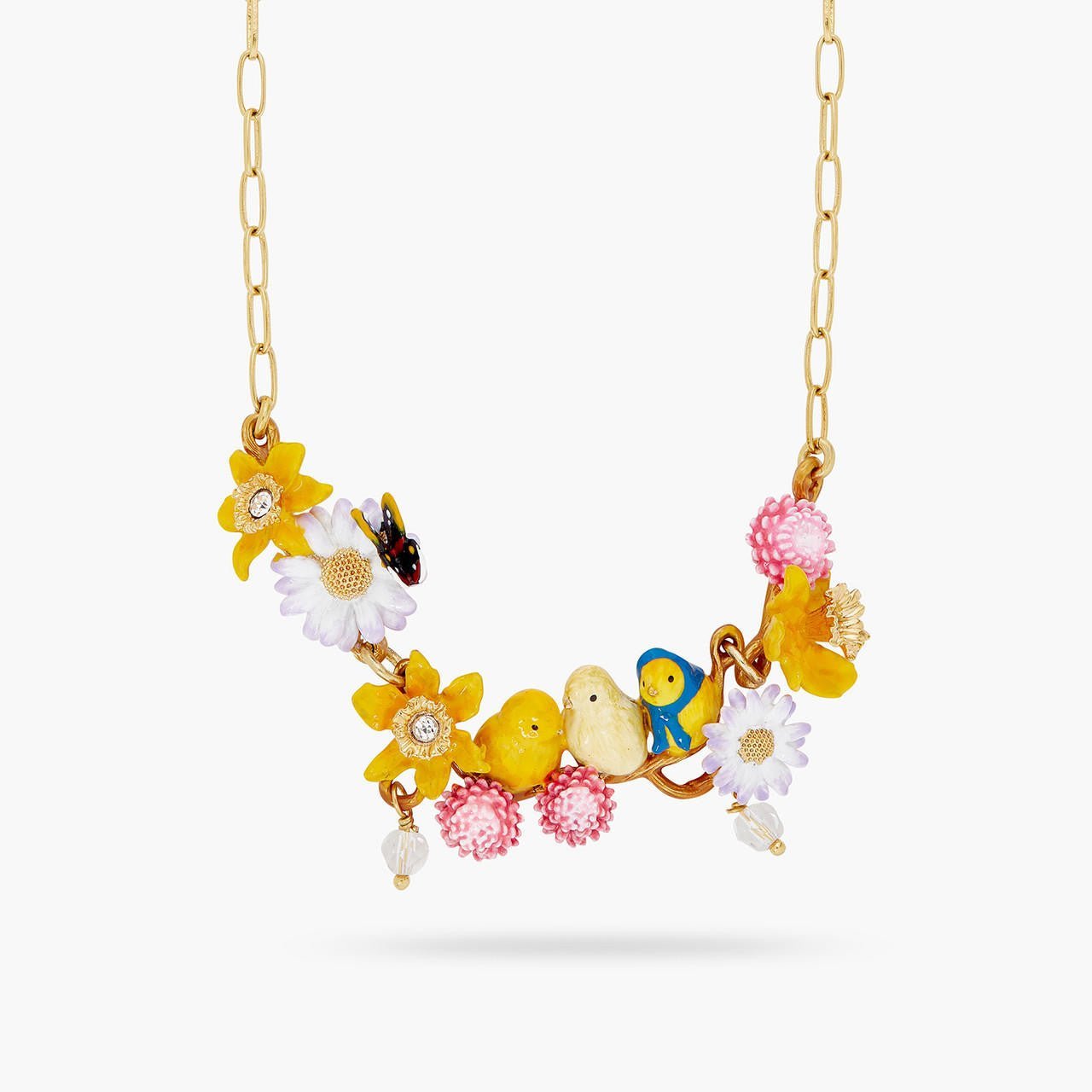 3 Easter Chicks Statement Necklace | ARLA3031 - Les Nereides