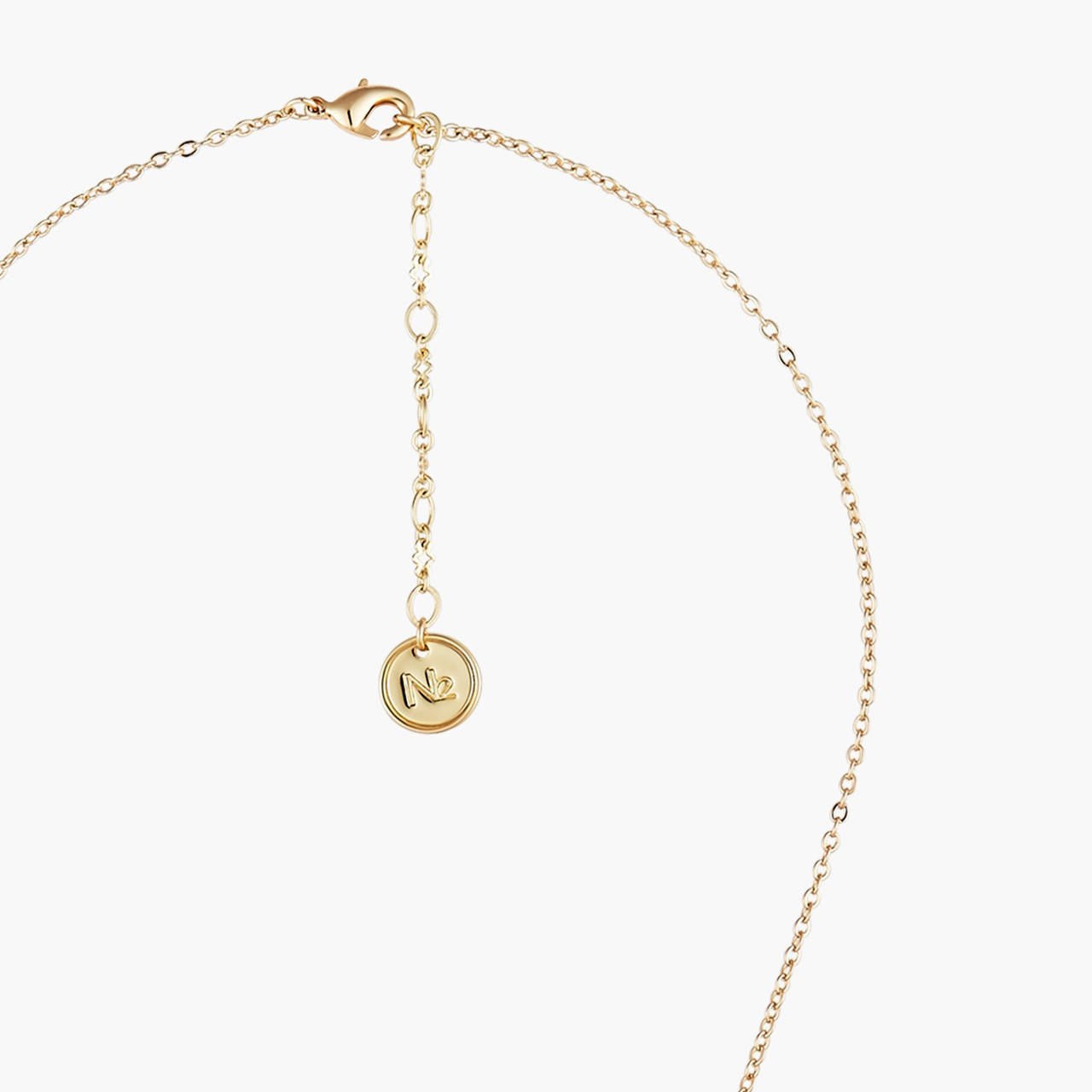 Alice In Wonderland Biscuits, Cup And Cat Pendant Necklace | AONA3011 - Les Nereides