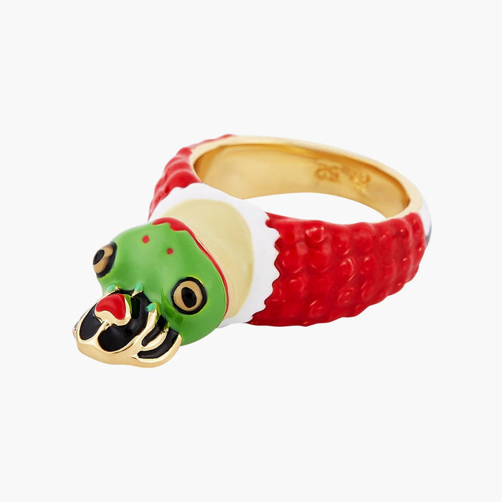 Alice In Wonderland Toad Red Queen Ring | AONA6021 - Les Nereides