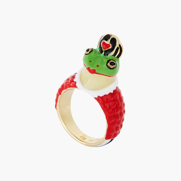 Alice In Wonderland Toad Red Queen Ring | AONA6021 - Les Nereides