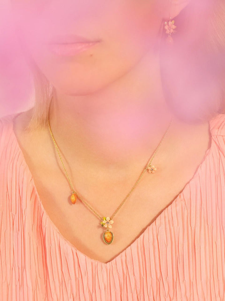 Almonds And Flowers Pendant Necklace | APVE3071 - Les Nereides