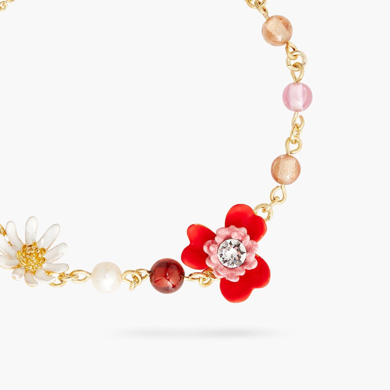 Anemone and gerbera thin bracelet | AQHC2021 - Les Nereides