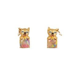 Animaux Fabuleux Cat Earrings | AAAF1031 - Les Nereides