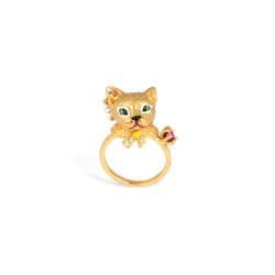 Animaux Fabuleux Cat Rings | AAAF601/11 - Les Nereides