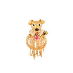 Animaux Fabuleux Dog And Pendant Chain Rings | AAAF6031 - Les Nereides
