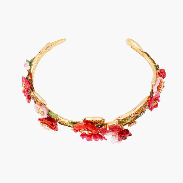 Antique And Wild Roses Bangle Bracelet | AMAR201/11 - Les Nereides