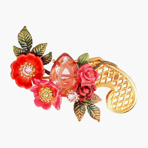 Antique And Wild Roses Brooch Accessories | AMAR5011 - Les Nereides