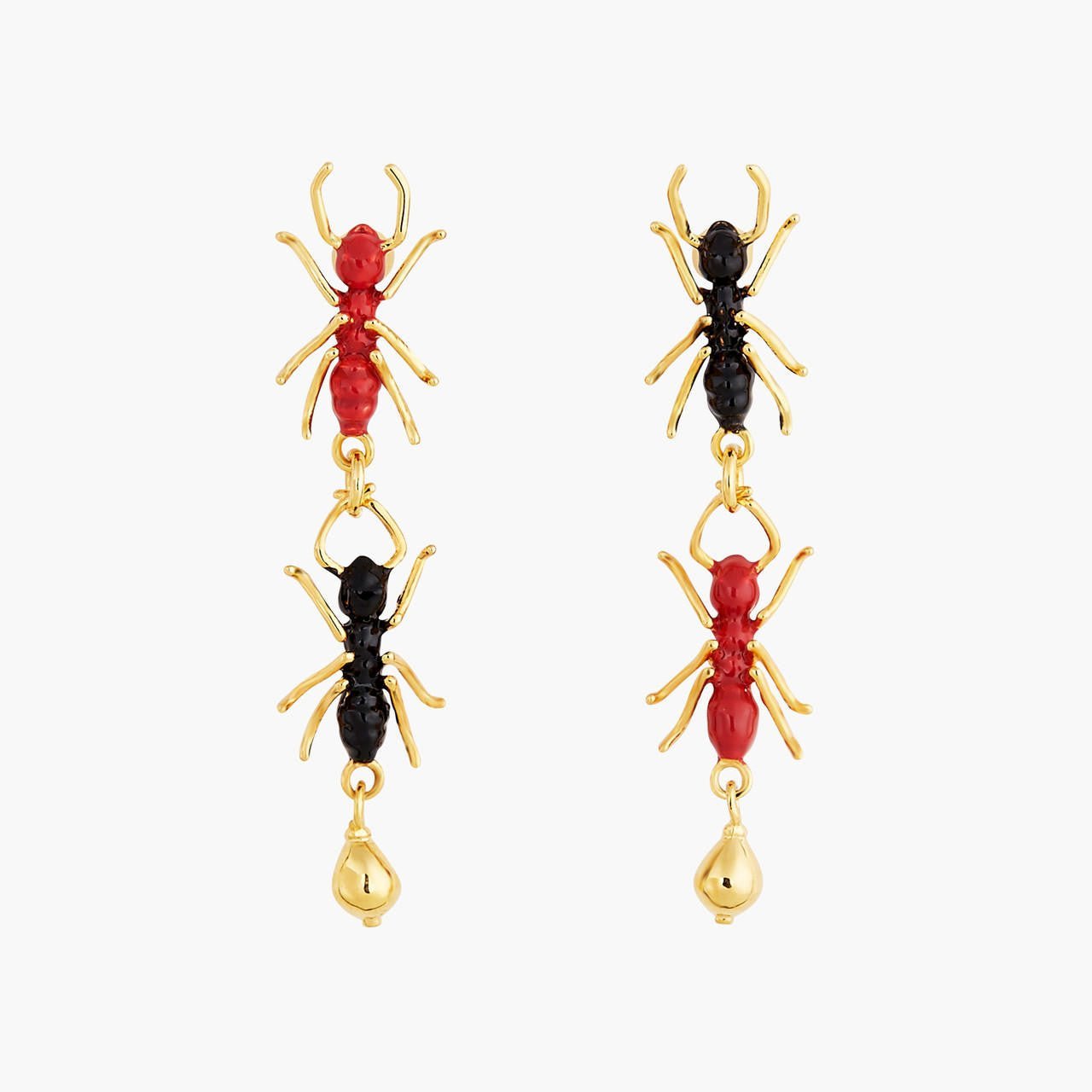 Ants Post Earrings | AOLA1041 - Les Nereides