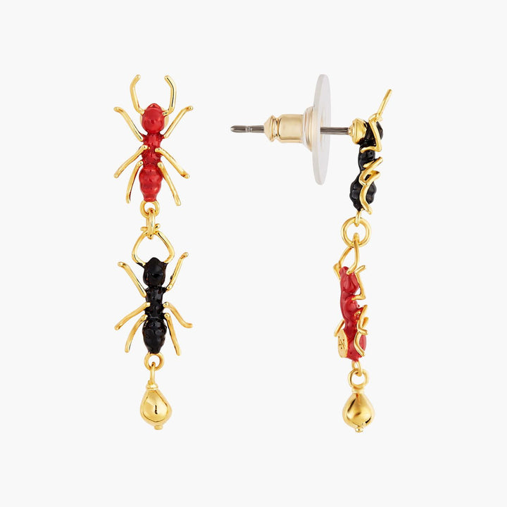 Ants Post Earrings | AOLA1041 - Les Nereides