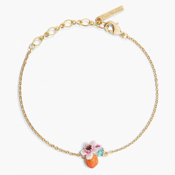 Apricot And Flower Fine Bracelet | APVE2031 - Les Nereides