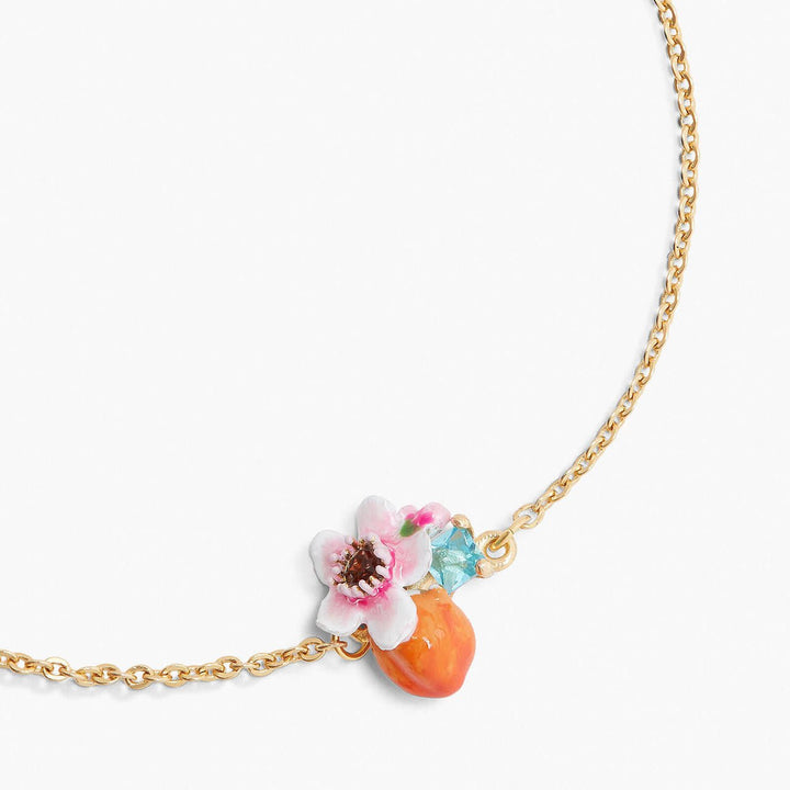 Apricot And Flower Fine Bracelet | APVE2031 - Les Nereides