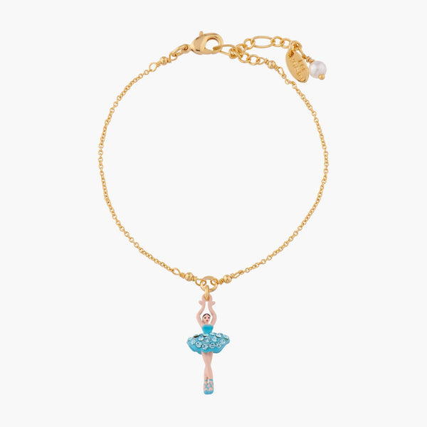 Aquamarine Crystals Mini Ballerina Bracelet | ALMDD2011 - Les Nereides