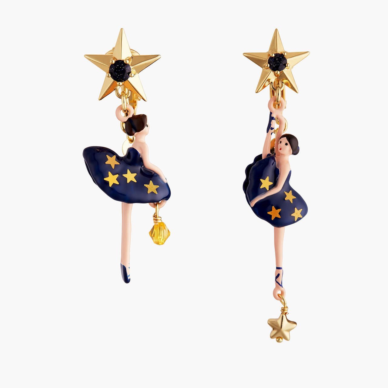 Asymmetrical Constellation Ballerina Earrings | AMDD1082 - Les Nereides