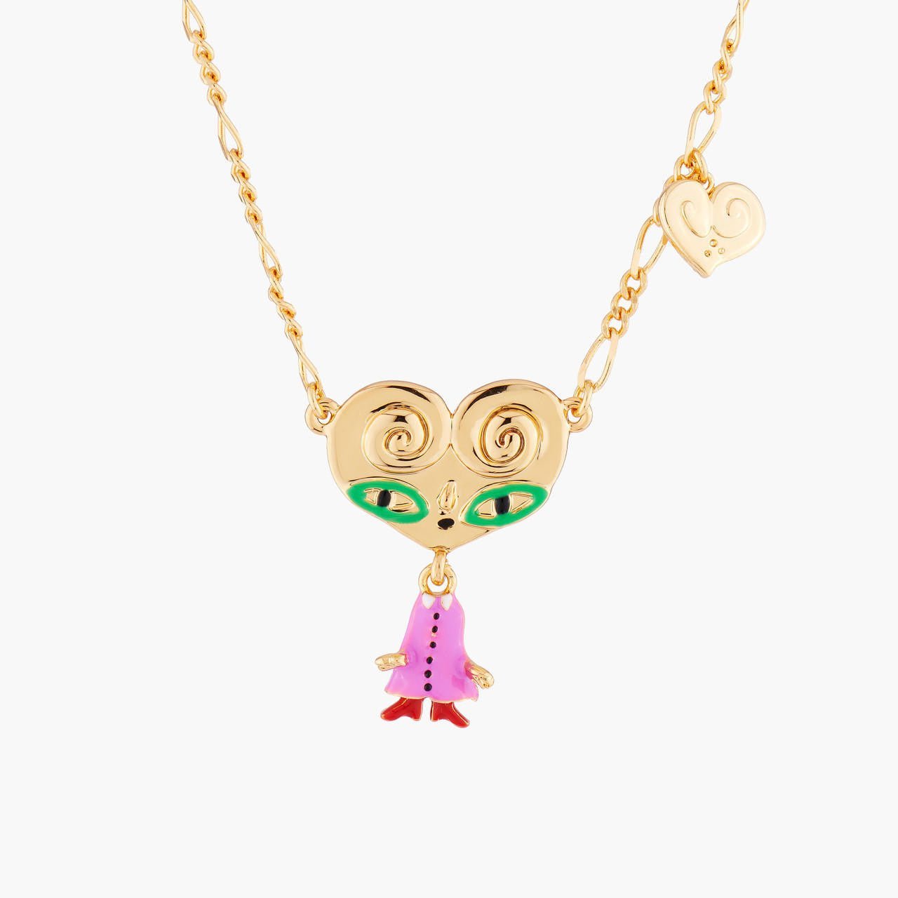 Aunty Palmier Pendant Necklace | AMFP3031 - Les Nereides