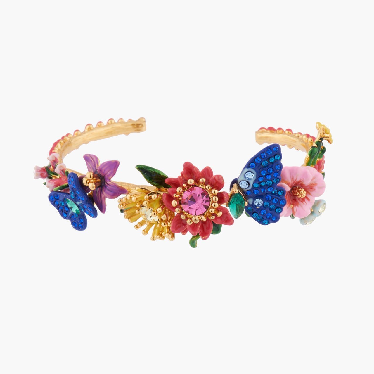 Australian Floral Bouquet Bangle Bracelet | Akep201/11 - Les Nereides