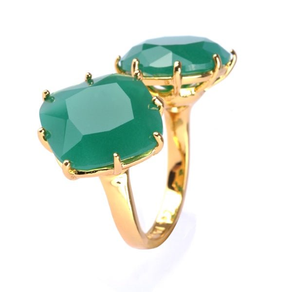 Bague Diamantine Emerald Green Rings | YLD611/22 - Les Nereides