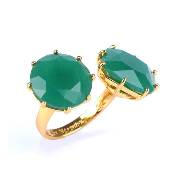 Bague Diamantine Emerald Green Rings | YLD611/22 - Les Nereides