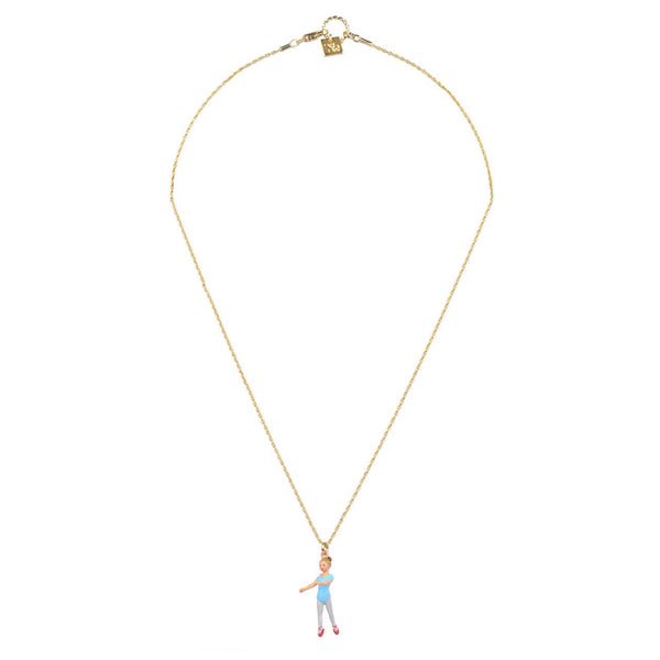 Bal Des Débutantes Ballerina On Pointe Necklace | ZBA3041 - Les Nereides