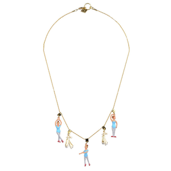 Bal Des Débutantes Ballet Shoes And Ballerina Necklace | ZBA3111 - Les Nereides