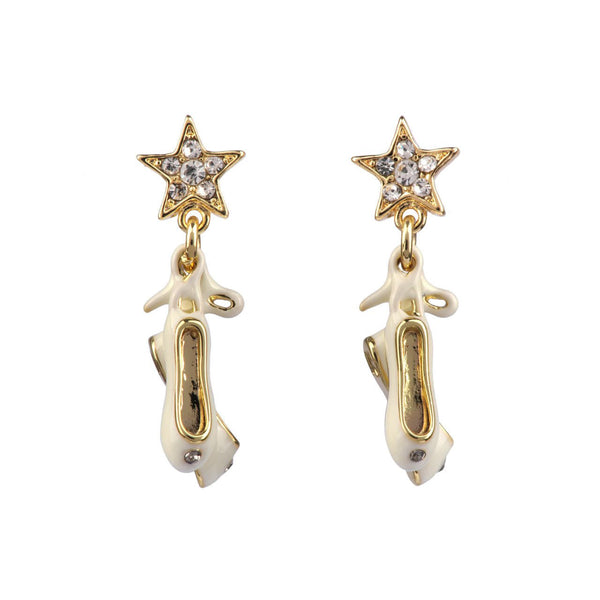 Bal Des Débutantes Ballet Shoes Earrings | ZBA1061 - Les Nereides