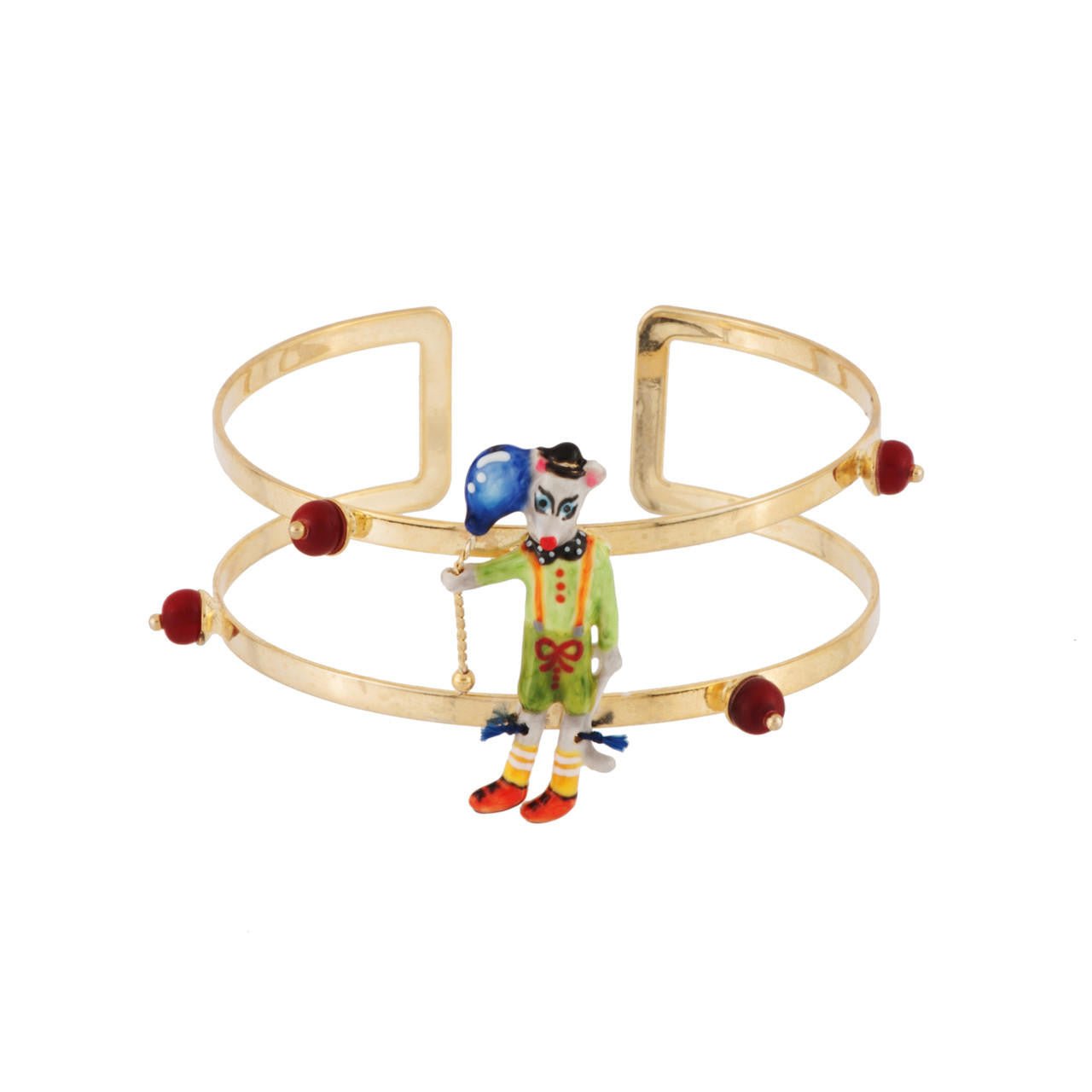 Bangle Birthday Mouse Mouse & Blue Balloon Bracelet | AEBM2061 - Les Nereides
